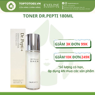 Toner Dr.Pepti Centella Toner Dưỡng Da Căng Bóng 180ml Chính Hãng Hàn Quốc
