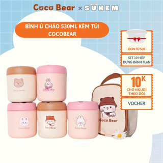 Bình Ủ Cháo Giữ Nhiệt Cao Cấp Dành Cho Bé + Kèm Túi