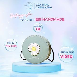 [Xả Lỗ] Túi Handmade Hình Khủng Long, Set Nguyên Liệu DIY Làm Túi Đeo Chéo Hoạt Hình Dễ Thương - EB44