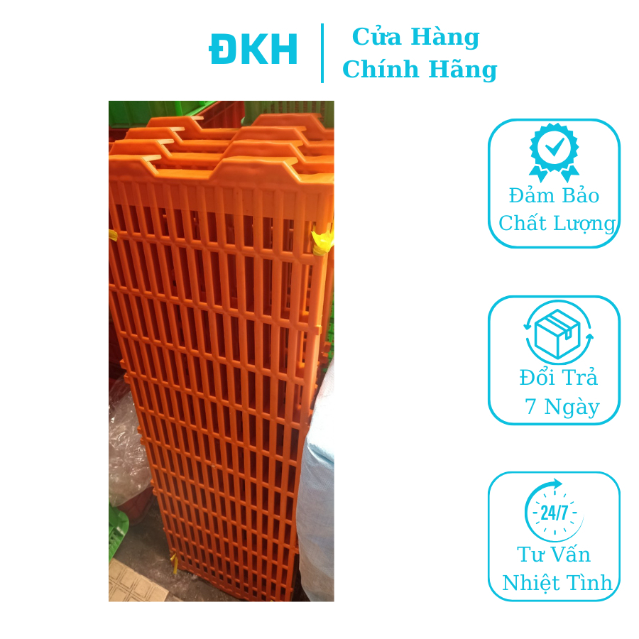 Pallet nhựa lót sàn, làm chuồng 40x110 cm