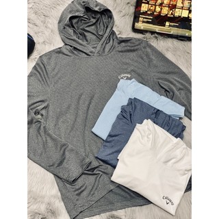Áo hoodie trùm đầu callaway golf,mỏng nhẹ