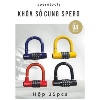 Ổ khóa số vòng cung spero, ổ khóa mật mã, ổ khóa số chữ u, khóa số càng tự chọn bảo hành 12 tháng.