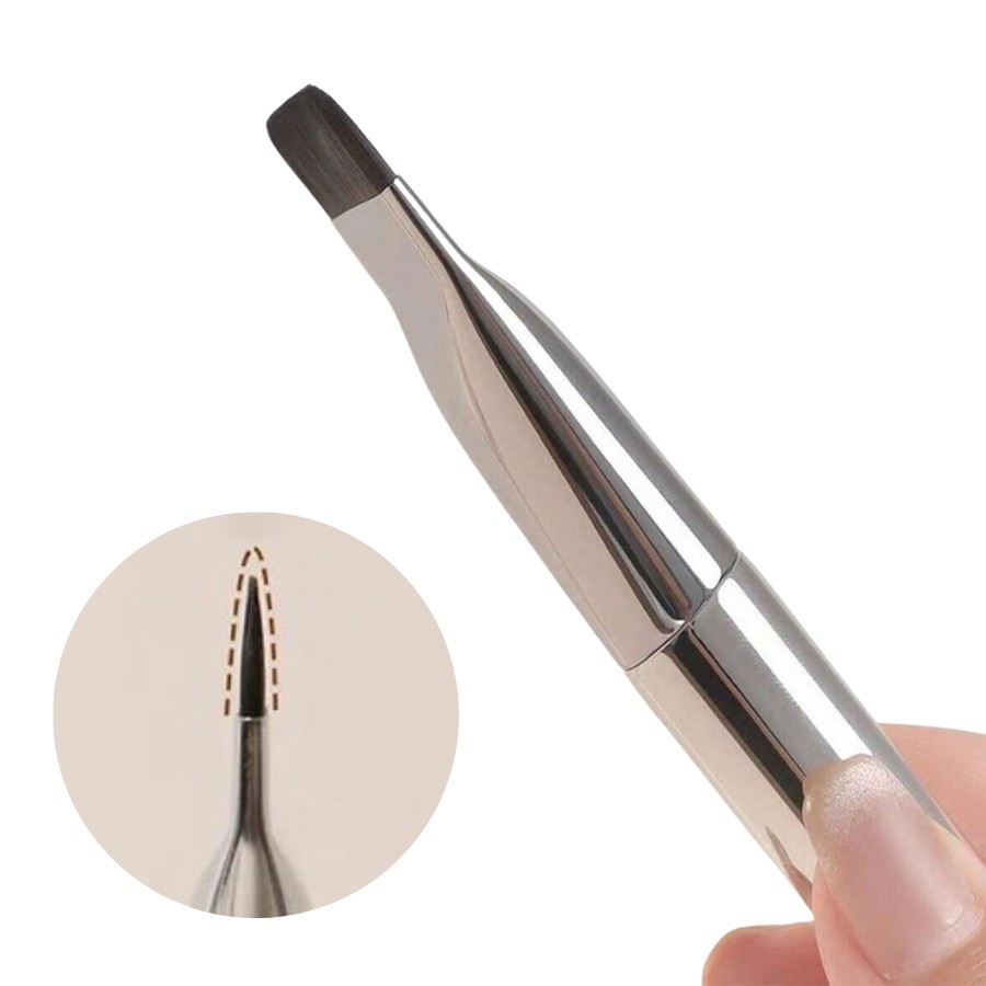 MAGA Cọ Cao Cấp Cọ Dẹt Ngắn Dàn Nền Ánh Bạc - Cọ dàn nền - Cọ đánh nền - Cọ tán kem nền - Nền siêu m