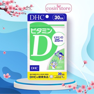 Viên uống bổ sung vitamin D DHC Vitamin D 30 ngày 30 viên của Nhật ngừa loãng xương shop Cosin Store