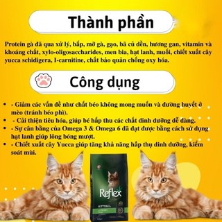 Hạt Reflex Plus (Chicken) Kitten dành cho mèo con vị gà