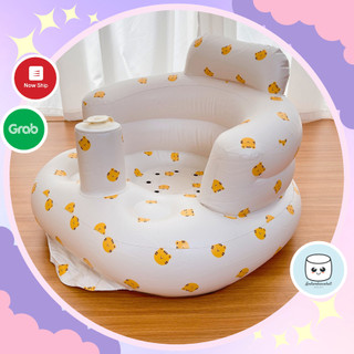 Ghế hơi tập ngồi cho bé hoạ tiết hổ vàng 9BABY