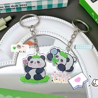 Móc khóa acrylic gấu trúc panda dễ thương
