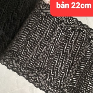 Ren thun có co giãn , size 12cm đến 23 cm.(mét lẻ)