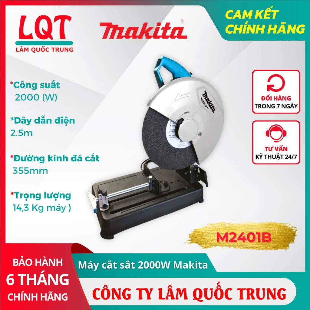 Máy cắt sắt bàn Makita M2401B (355mm) Chính hãng