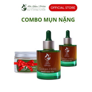 Serum hết mụn, mờ thâm, tái tạo da ngừa mụn tái phát | serum thảo mộc 100ml mộc thiên hương