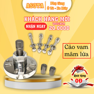 Cảo vam mâm lửa ASOTA, walang, qua lăng, vô lăng chống kẹt xe tay ga Honda, Yamaha