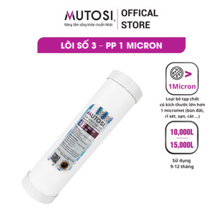 Lõi lọc nước Mutosi số 3 - Lõi thường PP1 micron