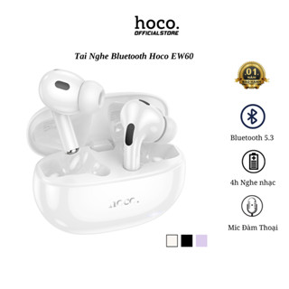 Tai nghe bluetooth Hoco EW60, Tai nghe nhét tai có mic đàm thoại,  nghe nhạc 5H - Chính hãng