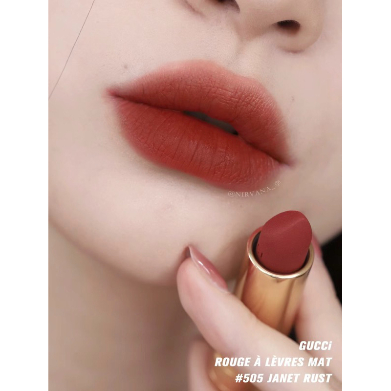 Son lì Gucci matte - update bản mini