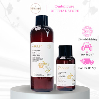 Nước tẩy trang Cocoon bí đao Winter melon micellar water 500ml/140ml Duduhouse