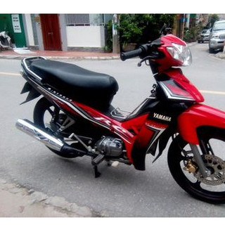 Trọn bộ tem dán xe máy sirius rc cao cấp màu đỏ