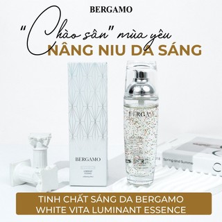 Tinh chất dưỡng da Bergamo Briliant - White Vita Luminant Essence Serum dưỡng sáng cấp ẩm da 110ml