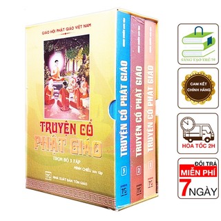 Sách - bộ 3 tập truyện cổ phật giáo