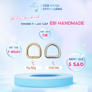 [1 Chiếc] Khoen D Cao Cấp, Phụ Kiện Làm Túi Xách/Balo Nam Nữ - EB87