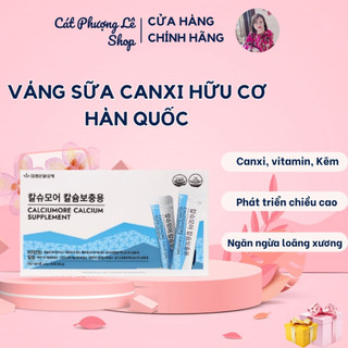 Bột váng sữa canxi hữu cơ hàn quốc - 1 hộp 90 gói