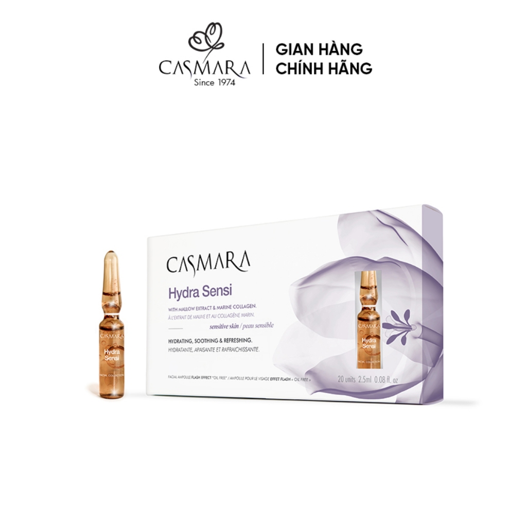 Huyết thanh cấp ẩm làm dịu da Casmara Hydra Sensi 20 ống