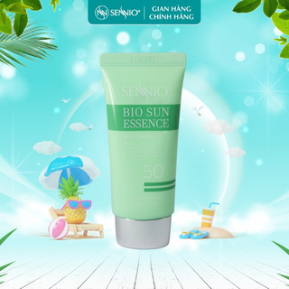 Kem chống nắng Sennio Bio Sun Essence dạng tinh chất dưỡng trắng da chống ánh sáng xanh 50ml SNO 825
