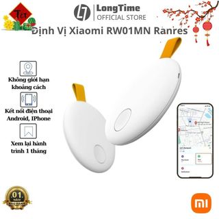 Thiết bị định vị GPS siêu nhỏ Xiaomi Ranres RW01MN mini theo dõi xem lại hành trình kết nối điện thoại IOS&Android