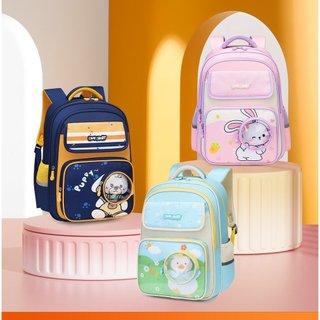 Balo mẫu giáo in hình động vật, balo đeo vai siêu nhẹ cho học sinh 22143 - sun eight