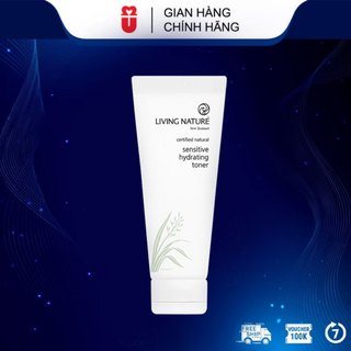 Toner da nhạy cảm Living Nature Sensitive Hydrating Toner - cân bằng, cấp ẩm