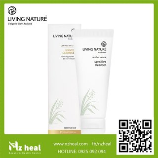 [Hỏa tốc] Sữa rửa mặt cho da nhạy cảm Living Nature Sensitive Cleanser 100ml