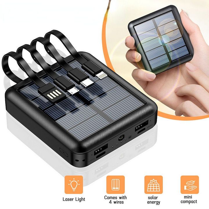 Pin Sạc Dự Phòng Mini Di Động Mang Lên Máy Bay Solar Energy PowerThin (20.000mAh) - King Sport VN