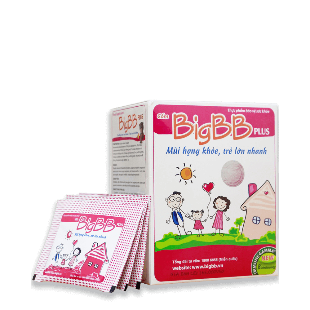 BigBB Plus - Hỗ trợ giảm viêm đường hô hấp