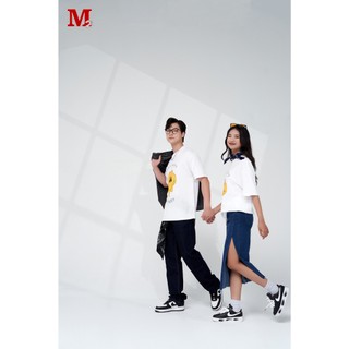 Áo thun unisex chất cotton thoáng mát in chữ Dont worry size S-XL thời trang M2  K0030732