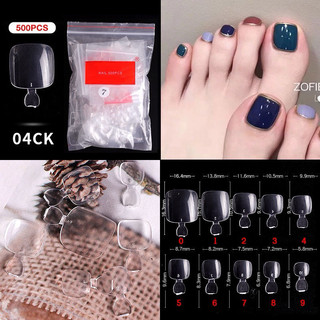 [MÃ16] 500 móng úp chân làm nail giá rẻ