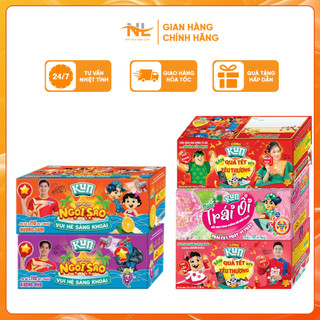 Thùng Sữa Lif Kun Túi 110mlx 24 Gói Hương Nho/Sôcola/Cam/Dâu/Ổi Bổ Sung Dưỡng Chất - Tạp Hóa Nam Linh