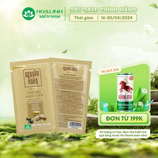 Dây dầu gội dược liệu Nguyên Xuân Bồng Bềnh (10gói x 5.5ml)