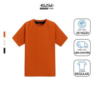 Áo Thun Thể Thao Nam Tay Ngắn Phối Màu Form Regular - Routine 10S24TSSA002