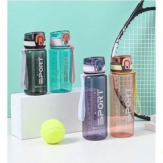 Bình Nước Tập Gym Bình Nước Nhựa 650ml Tiện Dụng Mang Theo Du Lịch/ Cắm Trại