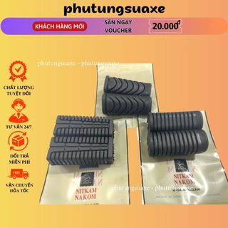 Cao su để chân trước xe Dream, WS110, Sirius hàng đẹp dày dặn phutungsuaxe