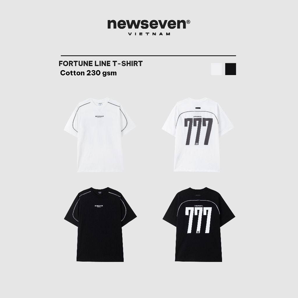 Áo thun NEWSEVEN Fortune Line T-Shirt AT.310