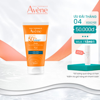 Kem chống nắng quang phổ rộng cho da thường, hỗn hợp nhạy cảm AVÈNE PROTECTION FLUID 50+ BLUE LIGHT 50ml