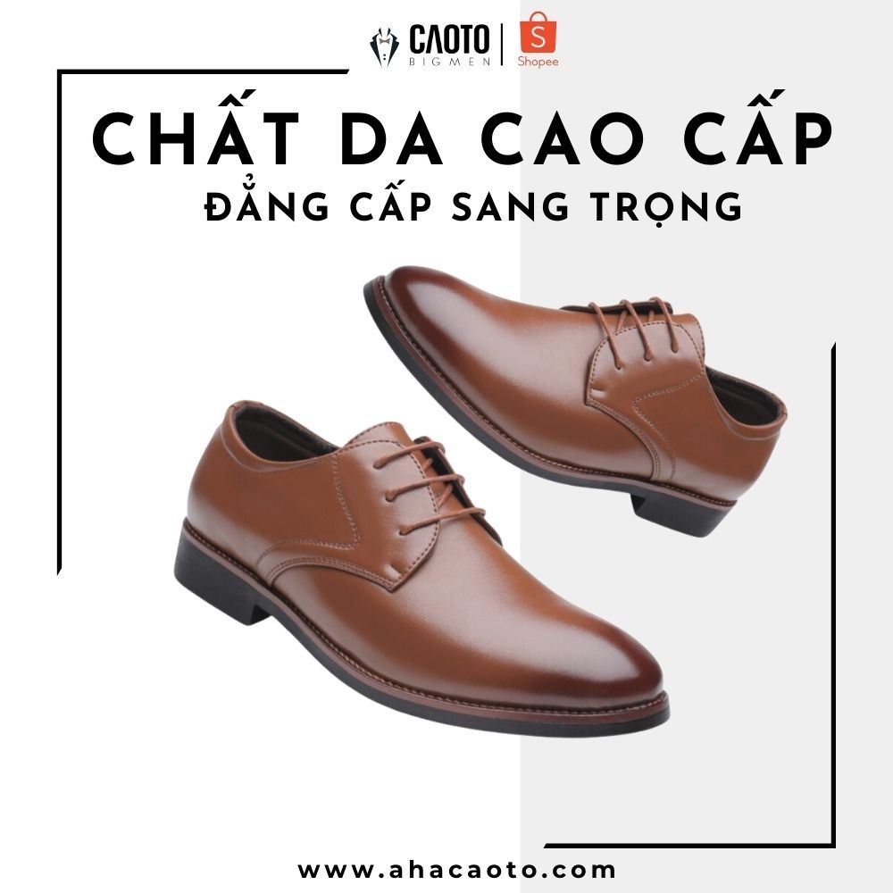 Giày Tây Da Nam Sang Trọng Cao Cấp Big Size 45 46 47 48