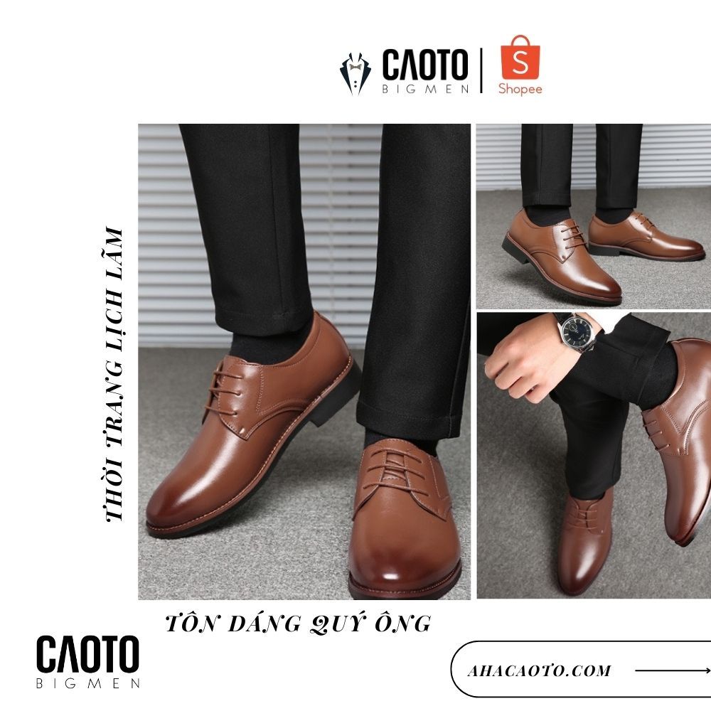 Giày Tây Da Nam Sang Trọng Cao Cấp Big Size 45 46 47 48