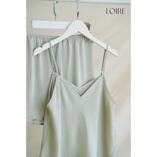 Bộ Ngủ 2 Dây Loirechic Lụa Cao Cấp Đơn Giản Thoải Mái BHDN01