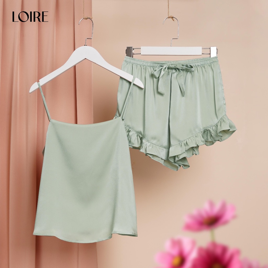 Bộ Đồ Ngủ Nữ 2 Dây Mùa Hè Loirechic Bhdn05