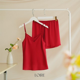 Bộ Ngủ 2 Dây Loirechic Lụa Cao Cấp Đơn Giản Thoải Mái BHDN01