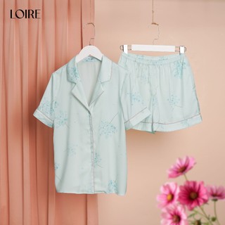 Bộ Pijama Cộc Có Viền Basic Loirechic PCC01