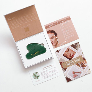 /TẶNG OIL/ Đá Massage Guasha Thạch Anh Xanh Nam Phi cao cấp, tuổi đá cao, đạt Kiểm Định - Nâng Cơ - Trẻ Hoá - Thon Gọn