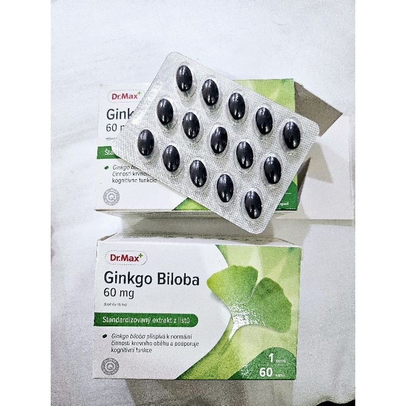 Viên uông bổ não Ginkgo Biloba Dr Max 60mg