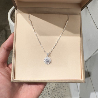 Dây chuyền bạc nữ thiết kế mặt đá sang trọng - trang sức mina jewelry